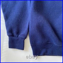 Vintage 90s Disney Animal Kingdom Sweatshirt Mens XL Blue Mickey Theme Park Logo