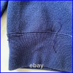 Vintage 90s Disney Animal Kingdom Sweatshirt Mens XL Blue Mickey Theme Park Logo