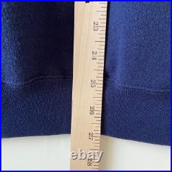 Vintage 90s Disney Animal Kingdom Sweatshirt Mens XL Blue Mickey Theme Park Logo