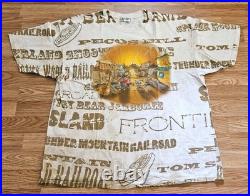 Vintage 90s Disney Frontierland AOP T Shirt Size XL All Over Print Rare Vintage 90s Disney Frontierland AOP T Shirt Size XL All Over Print Rare