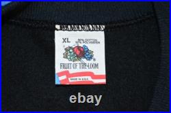 Vintage 90s STAR WARS TOURS DISNEY THEME PARK RIDE GLITTER RAGLAN SWEATSHIRT L