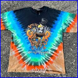Vintage 90s Splash Mountain Disney Graphic Tee Mens XL Theme Park magic kingdom