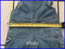 Vintage Authentic Early 90s Disneyland Theme Park And Resorts Overalls 4 T RARE