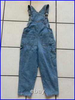 Vintage Authentic Early 90s Disneyland Theme Park And Resorts Overalls 4 T RARE