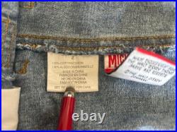 Vintage Authentic Early 90s Disneyland Theme Park And Resorts Overalls 4 T RARE