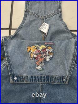 Vintage Authentic Early 90s Disneyland Theme Park & Resorts Overalls 7-8 T RARE Vintage Authentic Early 90s Disneyland Theme Park & Resorts Overalls 7-8 T RARE