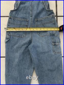 Vintage Authentic Early 90s Disneyland Theme Park & Resorts Overalls 7-8 T RARE Vintage Authentic Early 90s Disneyland Theme Park & Resorts Overalls 7-8 T RARE