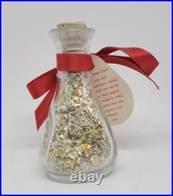 Vintage Authentic Genuine Walt Disney Studios Pixie Dust Glass Bottle Vintage Authentic Genuine Walt Disney Studios Pixie Dust Glass Bottle