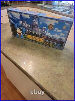 Vintage Disney MAIN STREET TRAIN STATION Theme Park HO Scale NIB SEALED