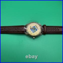 Vintage Disney MGM Studios Theme Park Mickey Leather Watch #7/3000 RARE NWB