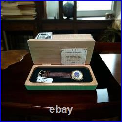 Vintage Disney MGM Studios Theme Park Mickey Leather Watch #7/3000 RARE NWB