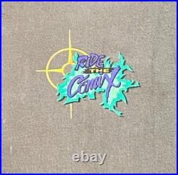 Vintage Disney Quest Ride the Conix T Shirt Size XXL Classic Theme Park WDW 90s