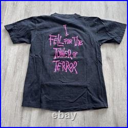 Vintage Disney Twilight Zone Tower of Terror Ride Shirt Mens Large Made in USA