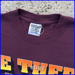 Vintage Disney Villains T Shirt FANTASMIC Cast & Crew Premiere Promo Sz L MINT