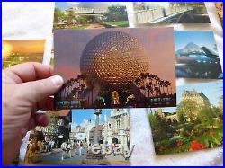 Vintage Disney World EPCOT Center Opening Year Postcard Set MINT MAKE OFFER