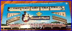 Vintage Disney World Theme Park Monorail Playset Rare Find TEAL- Mint New Vintage Disney World Theme Park Monorail Playset Rare Find TEAL- Mint New