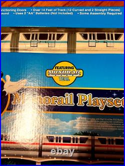 Vintage Disney World Theme Park Monorail Playset Rare Find TEAL- Mint New Vintage Disney World Theme Park Monorail Playset Rare Find TEAL- Mint New