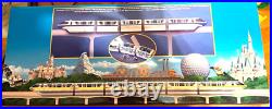 Vintage Disney World Theme Park Monorail Playset Rare Find TEAL- Mint New Vintage Disney World Theme Park Monorail Playset Rare Find TEAL- Mint New