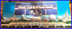 Vintage Disney World Theme Park Monorail Playset Rare Find TEAL- Mint New Vintage Disney World Theme Park Monorail Playset Rare Find TEAL- Mint New