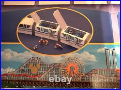 Vintage Disney World Theme Park Monorail Playset Rare Find TEAL- Mint New Vintage Disney World Theme Park Monorail Playset Rare Find TEAL- Mint New