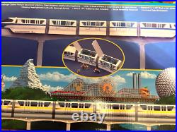 Vintage Disney World Theme Park Monorail Playset Rare Find TEAL- Mint New Vintage Disney World Theme Park Monorail Playset Rare Find TEAL- Mint New