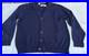 Vintage Disneyland Theme Park Employee Blue Cardigan with Anaheim Tag Disney 2XL