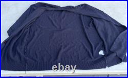 Vintage Disneyland Theme Park Employee Blue Cardigan with Anaheim Tag Disney 2XL