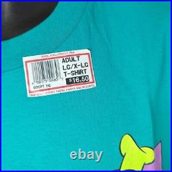 Vintage Goofy T Shirt Mens Size Large 90s Walt Disney Theme Parks Made In USA