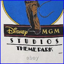 Vintage Indiana Jones Sweatshirt Disney MGM Studios Theme Park Harley Tie Dye