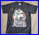 Vintage Mickey Mouse Shirt L Walt Disney World Reprint Space Mountain Theme Park
