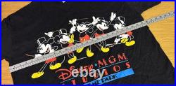Vintage Mickey Mouse T-Shirt Men 4XL Black MGM Studios Theme Park Graphic Disney Vintage Mickey Mouse T-Shirt Men 4XL Black MGM Studios Theme Park Graphic Disney