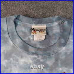 Vintage Pirates of The Caribbean Shirt Mens XL RARE Liquid Blue Archive Sample