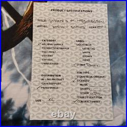 Vintage Pirates of The Caribbean Shirt Mens XL RARE Liquid Blue Archive Sample