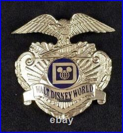 Vintage Rare Disney World Security Hat Badge B
