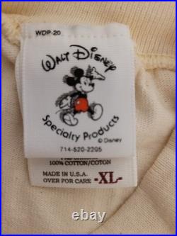 Vintage Rare Disneyana Indiana Jones Raiders Of The Lost Park Shirt XL 1995