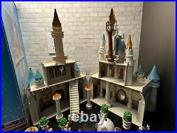 Vintage Walt Disney World Cinderella Castle Monorail Park Playset Retired