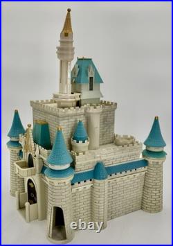 Vintage Walt Disney World Cinderella Castle Monorail Park Playset Retired Works