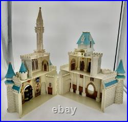 Vintage Walt Disney World Cinderella Castle Monorail Park Playset Retired Works