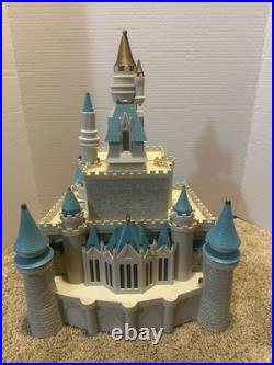 Vintage Walt Disney World Cinderella Castle Monorail Park Playset Retired Works
