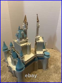Vintage Walt Disney World Cinderella Castle Monorail Park Playset Retired Works