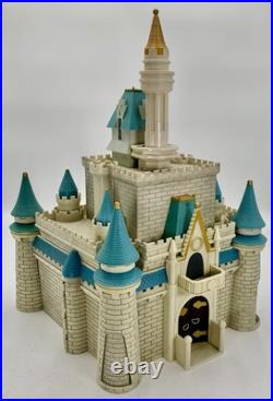 Vintage Walt Disney World Cinderella Castle Monorail Park Playset Retired Works
