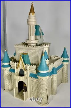 Vintage Walt Disney World Cinderella Castle Monorail Park Playset Retired Works