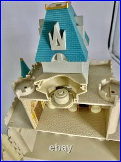 Vintage Walt Disney World Cinderella Castle Monorail Park Playset Retired Works
