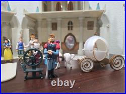 Vintage Walt Disney World Cinderella Castle Playset Retired Works Not Complete