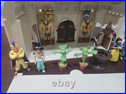 Vintage Walt Disney World Cinderella Castle Playset Retired Works Not Complete