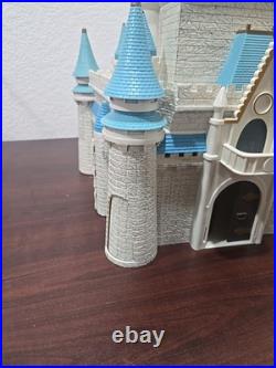 Vintage Walt Disney World Cinderella Castle Playset Retired Works Not Complete