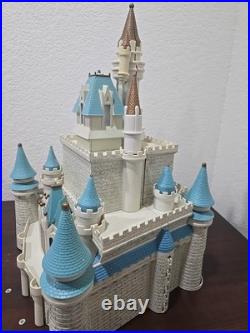 Vintage Walt Disney World Cinderella Castle Playset Retired Works Not Complete