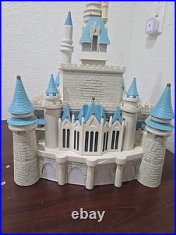 Vintage Walt Disney World Cinderella Castle Playset Retired Works Not Complete