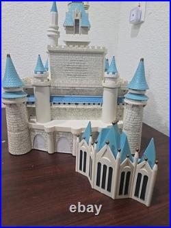 Vintage Walt Disney World Cinderella Castle Playset Retired Works Not Complete