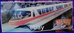 Vintage Walt Disney World Monorail Playset Track Theme Park Edition Train In Box